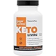 NaturesPlus Keto Living Sugar Control -Berberine Supplement, Chromium Picolinate, Cinnamon, Herbs - Blood Sugar Control, Metabolism Booster - Gluten Free, Vegan - 90 Capsules