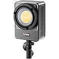 HIFFIN 250W Pro Wonder Series LED Video Light, High CRI 95+, Ultra Bright 18300 lux@1m, Adjustable CCT 2700K-6500K, Continuous Output COB Light with App Control for Photography & Videography