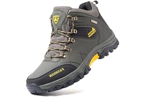 Hitmars Wanderschuhe Herren Trekkingschuhe Damen Wanderhalbschuhe Outdoorschuhe Outdoor Leichte Trekking Schuhe Schwarz Braun Grün Blau Grau 36-48