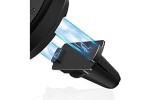 WEDAWIN Support magnétique de grille d'aération de voiture pour OOONO CO-Driver NO2 - Support de voiture en métal solide avec aimants intégrés - Pour alarme de circulation