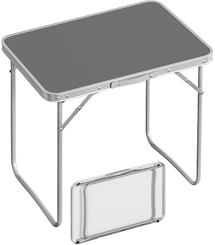Aluminium Klapptisch Single 50 x 50 x 64 cm Campingtisch Beistelltisch Camping Balkontisch Garten