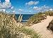 Produktbild Artland Qualitätsbilder I Bild auf Leinwand Leinwandbilder Wandbilder 70 x 50 cm Landschaften Strand Meer Foto Creme C8VV Dänemark Bad Vesterhav