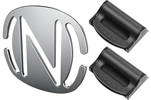 NATGIC Auto Sicherheitsgurt Clips, Auto Sicherheitsgurt Einsteller Clip Kit, Auto Sicherheitsgurt Verriegelung Clip Sicherheitsgurt Schulter Stopper Schnalle (1 PCS Grau + 2 PCS Schwarz)