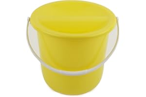 My Charity Boxes - Collecting Bucket Fundraising Donation Bucket - Available in 5 Colours (Yellow)