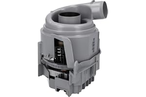 LUTH Premium Profi Parts Pompe de chauffage Pompe de cyclage-chauffage pour lave vaisselle compatible avec Bosch Siemens Neff 12019637 iQ100 iQ300 iQ500 iQ700 Serie 2, 4, 6, 8