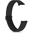 Tobfit Nylon Single Loop Elastic Watch Strap Compatible with Fitbit Inspire 3 2 1 / Inspire HR Smart Watch (Watch Not Included), Removable Sport Belt for Men and Women