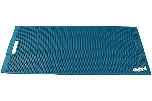 AFEISOL NonSlip Fish Fillet Mat for Filleting, Cutting, Cleaning Heavy Duty Rollable Fish Bait Cutting Board No Need Fish Grippers Large Size Fish Cleaning Mat