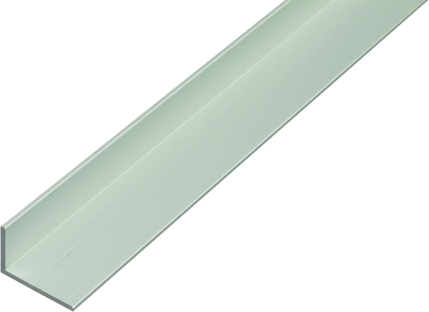 Alberts 472535 Perfil de ángulo, Aluminio, anodizado plateado, 1000 x 50 x 20 mm