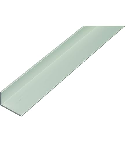 Produktbild von TJ Aluminium-Winkelprofil 40x40x5mm – 1m Länge, Korrosionsbeständig, EN AW-6060, Für Innen & Außen