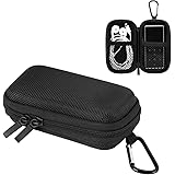 AGPTEK MP3 Player, Tasche Tragbar Muschelschale Kasten Tasche Hülle Etui für MP3 Player, iPod Nano, Kopfhörer, Kleingeld, Sch