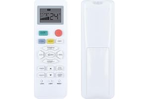 GOUYESHO Mando a Distancia de Repuesto 0010401715B YL-HD04 YL-HD02 HA-0361 Compatible con Haier Air Conditioner AC Remote Mando a Distancia