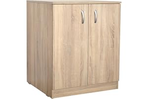 Yellow shop - Mobile coprilavatrice o asciugatrice 2 ante Prime bianco, rovere olmo o rovere well (Rovere Well)