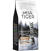 The Soul of the Tiger - Dry Food for Adult Cats with Chicken and Rice for Urinary Health Support, 3 kg