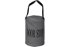 ESSCHERT Fallen Fruits LH119 Fermaporta con Maniglia, Grigio