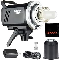 Flash Studio Godox MS300-V 300W - Stroboscope LED Avec Montage Bowens
