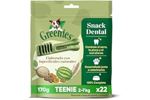 Greenies Snack Dental 100% Natural para perros Toy 6x170g