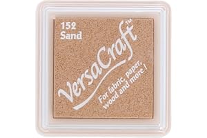Tsukineko inchiostro versacraft vks-152â, Design tessuto Misura Piccola Cube 25â X 25â MM, Sabbia