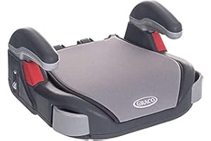Graco Booster Basic R44 Backless Booster Car Seat, Lightweight at only 1.96kg, Suitable from approx. 6 to 12 years (22-36kg), Opal Sky fashion