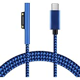 Sisyphy Surface a USB C Cavo di Carica (Intrecciato in Metallo 1,5m), Compatibile con Microsoft
