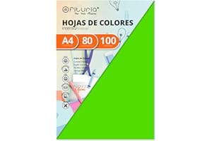 OFITURIA Pakiet 100 Arkuszy Mocny Zielony Rozmiar A4 80g