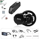 Bafang BBS02B 48V 500W Electric Bicycle Kit Mid-Motor Conversion Kit Ebike Components Kit Accessories Gear Display