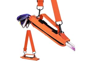 HENOOT Golfbag Mini Carrybag Tragebag Leichte Golfschlägertasche für Herren tragbare Minigolf Sonntagstasche mit Golf Tee Halter 5 Schläger leichte Tragetasche