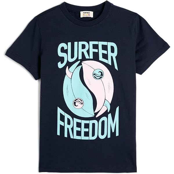 Koton Baby Jungen T-Shirt Mit Krokodil Print - 100% Baumwolle, Größe 9/12 Monate