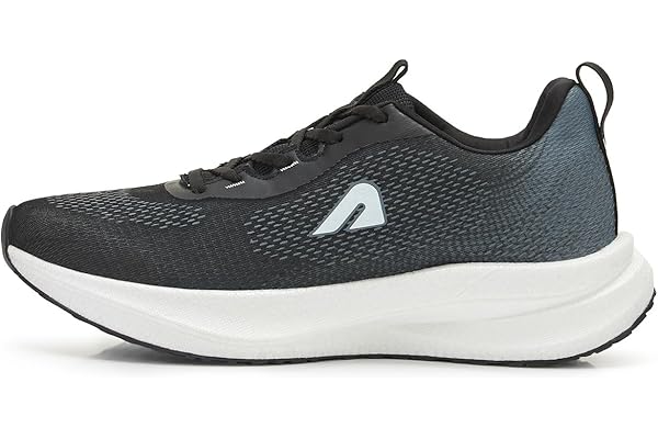 Boldfit Running Shoes for Man Soft Sole Sports Shoes for Men Running Light Weight Shoe for Men Sports Anti Slip Gym Shoe for Man Workout mesh Gym Footwear, Black - 09