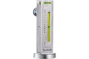 TOOLWIZ Magnetisch Ausrichtungssturzlehre, Kfz Achsvermessung Pkw Spur-, Sturzeinstellung Camber Castor Strebe Einstellwerkzeug Rad Ausrichtung, Gauge Tool Achsmessgerät von Universal Autos Lkw