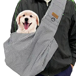 DAMIFAN pet Carrier Comfortable Dog Sling Backpack for Small Dogs and Puppy Shoulder Strap Adjustable pet Sling Carrier