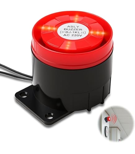 Brandweerwagen Sirene, 7,8 X 5,3 Inch 125dB Motoraangedreven Luchtalarm, Eenvoudig Te Gebruiken Volumeverbetering Zoemer Geluidsalarm Hoorn Sirene voor Thuis Fabriek School Ranch