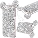 Produktbild GrandEver iPhone 7 Weiche Silikon Hülle Solide TPU Glitzer Gelee Strass Diamant Zurück Maus Ohr Entwurf Schutzhülle Flexible Etui mit Handschlaufe Gel Skin Rubber Transparent Bumper Klar Hülse Gummi Dünn HandyTaschen - Silber