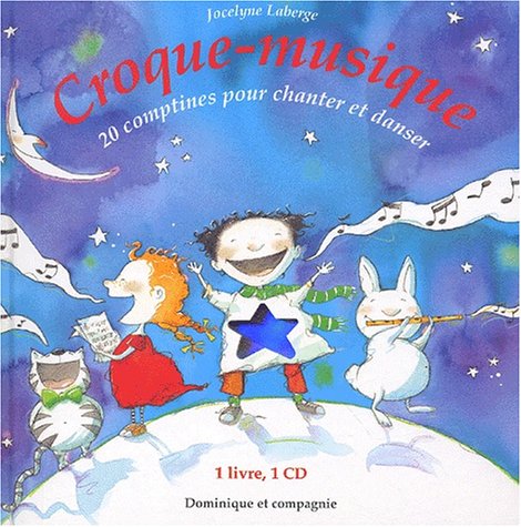 couverture de : Croque-musique: 20 comptines pour chanter et danser