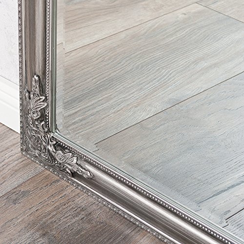 Wandspiegel SILBER Antik BAROCK DESIGN SPIEGEL POMPÖS HOLZRAHMEN Bessa 180x70cm - 8