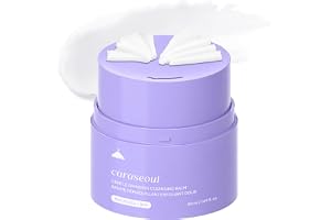 caraseoul Mild Exfolierande Rengöringsbalm med BHA (50ml) | Vegansk, Kladdfri Konsistens, Koreansk Hudvård, för Alla Hudtyper (Bakuchiol)