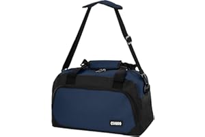 CUQOO 40x20x25 Ryanair Airlines Underseat Cabin Bag with Adjustable Shoulder Strap – Perfect Under Seat Airline Travel Hand Luggage Bag | Carry on Holdall for Planes with Multiple Pockets