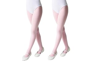 Conte elegant Strumpbyxor Barn BALLET 70 DEN 2-Pack Opaque Tights i 3D Mikrofiber för Dans och Gymnastik Med Elastisk Midja o