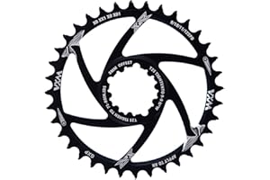 YBEKI Corona MTB GXP/XX1/X01 | 7075-T6 Lega Aeronautica | Design Dente Aquila Anticaduta | 30T-38T Doppio Offset 3mm/6mm | Peso 60-80g | Anodizzato HV800 | Guarnitura Diretta ﻿