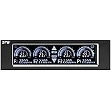 KKmoon STW 5,25 Zoll Touchscreen Frontplatte 4-Wege-Geschwindigkeitskontroller und Temperatursensor PC Hardware Schutz