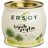 Ersoy Natural Black Olive Gemlik, 231-260 (L) Caliber, 2 Kg