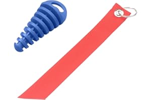 GWTDTOAD Tappo Scarico Moto Tappo Di Lavaggio Marmitta, Tappo Di Lavaggio Scarico Marmitta Con Stelle Filanti E Portachiavi, Tappo Per Terminali Di Scarico Per Motocross