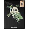 Nu Notebooks - Evolve Range - Recycled Notebook - A4 Notebook - Stitched Notebook - Stationery Notebooks - Professional Notepad - 80 Pages, Black