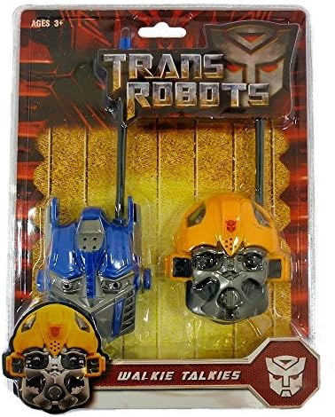 Walkie Talkies For Kids Transformers BRAND NEW Toy Walkie Talkie High Quality Walkie Talkie High Range for Outdoor / Indoor Environment Easy to Use Design Ideal Toy For and Young Child Kids