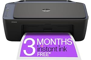 HP DeskJet 2921 All In One Printer | Colour | Wireless | Easy Setup & Reliable Wi-Fi | 3 months free Instant Ink Included | Print, Scan & Copy