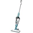 Black+Decker 15-In-1 Steam Mop With Steamitt With Variable Superheated Steam & Steam Jet With 15 Accessories, Swivel Head, 1300 W, 500 ML, White/Aqua - Fsmh13151Sm-B5, 2 Years Warranty