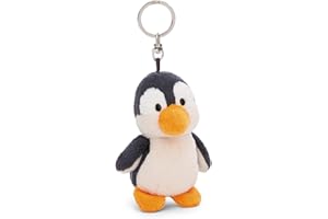 NICI Schlüsselanhänger Pinguin 10cm - grau - Treuer-Begleiter für Rucksack oder Tasche, Schlüsselhalter für klein und Groß | 61854