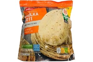 VEENAS Haldiram's Phulka Roti | 900G | Roti | Wheat Roti | Ready to Eat | 100% Fresh | Frozen Roti | Indian Origin
