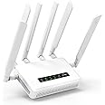 GL.iNet GL-X3000 (Spitz AX) 5G NR AX3000 Cellular Gateway Router, Wi-Fi 6, Multi-WAN, & Detachable Antennas, Dual-SIM, OpenVPN & WireGuard Client/Server, OpenWrt, MU-MIMO, Secure RV Internet