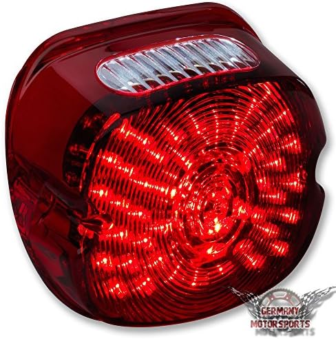 LED Harley Dyna Sportster Electra Fat Boy Road Tail Light Red