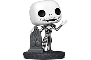 Funko POP! Disney: Koszmar przed Bożym Narodzeniem 30th - Jack Skellington z nagrobkiem - kolekcjonerska figurka winylowa - pomysł na prezent - oficjalny towar - zabawki dla dzieci i dorosłych